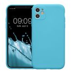 Husa Kwmobile pentru Apple iPhone 11, Silicon, Albastru, 58950.223 fotografia produsului