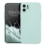 Husa Kwmobile pentru Apple iPhone 12/iPhone 12 Pro, Silicon, Verde, 58951.200 fotografia produsului