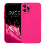 Husa Kwmobile pentru Apple iPhone 12 Pro, Silicon, Roz, 58952.77 fotografia produsului