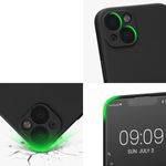 Husa Kwmobile pentru Apple iPhone 13, Silicon, Negru, 58954.47 fotografia produsului View 8 S