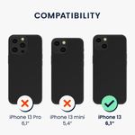 Husa Kwmobile pentru Apple iPhone 13, Silicon, Verde, 58954.166 fotografia produsului View 3 S