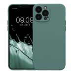Husa Kwmobile pentru Apple iPhone 13 Pro Max, Silicon, Verde, 58956.166 fotografia produsului