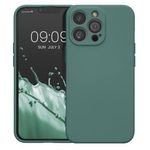 Husa Kwmobile pentru Apple iPhone 13 Pro, Silicon, Verde, 58955.166 fotografia produsului