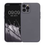 Husa Kwmobile pentru Apple iPhone 12 Pro, Silicon, Gri, 58952.155 fotografia produsului