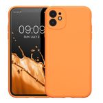 Husa Kwmobile pentru Apple iPhone 11, Silicon, Portocaliu, 58950.150 fotografia produsului