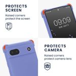 Husa Kwmobile pentru Google Pixel 6a, Silicon, Albastru, 58567.108 fotografia produsului View 16 S