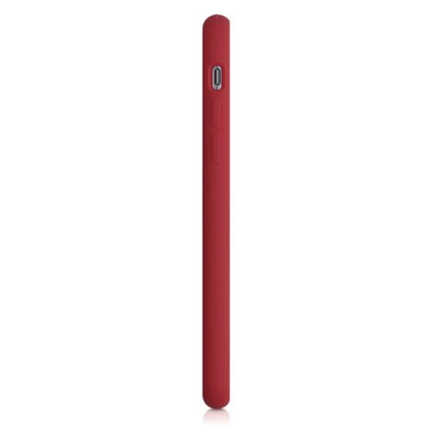 Husa pentru iPhone X/iPhone XS, Silicon, Rosu, 46313.208 fotografia produsului View 5 L