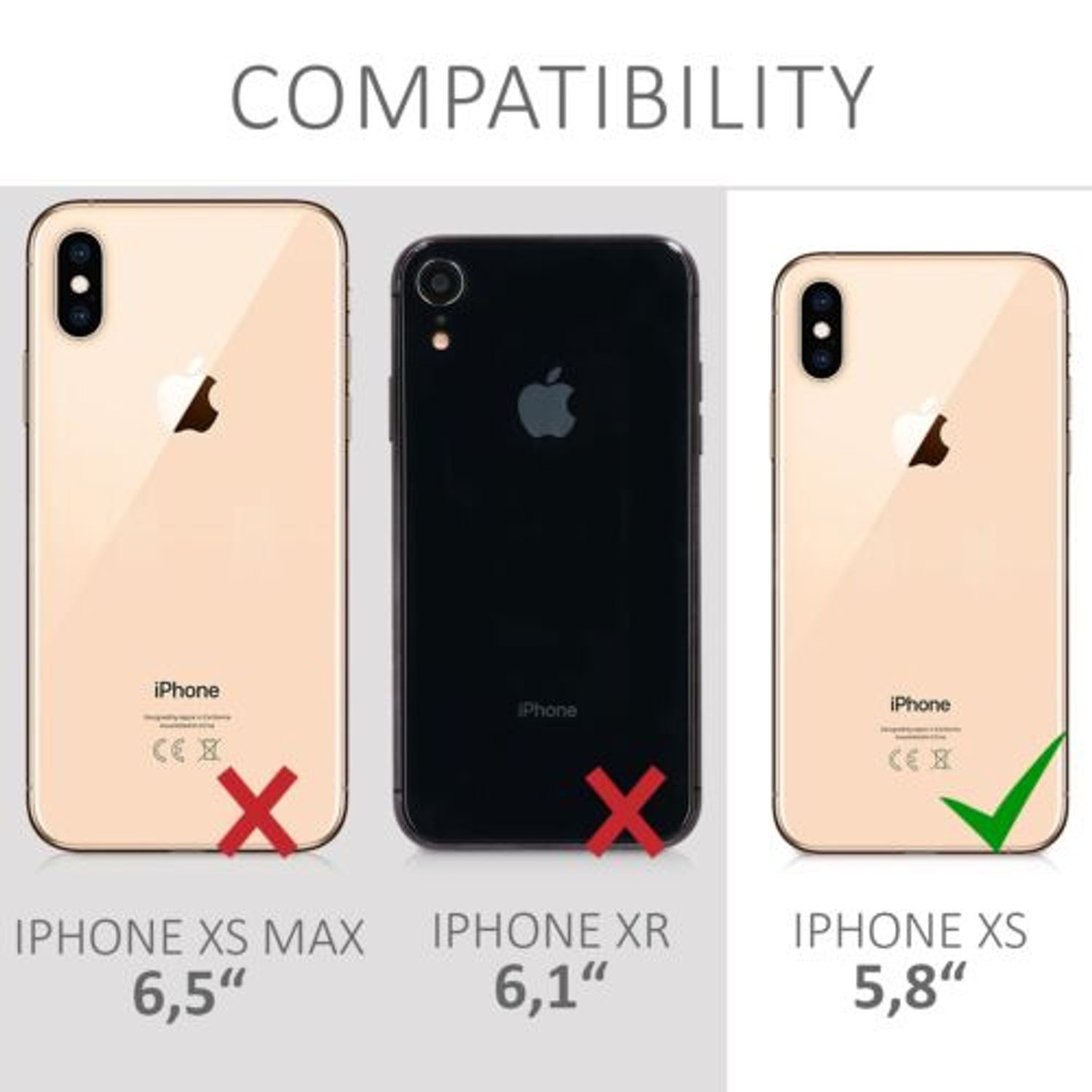 Husa pentru iPhone X/iPhone XS, Silicon, Rosu, 46313.208 fotografia produsului View 6 L