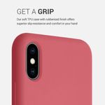 Husa pentru iPhone X/iPhone XS, Silicon, Roz, 46313.219 fotografia produsului View 3 S