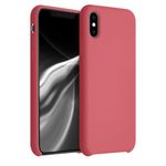 Husa pentru iPhone X/iPhone XS, Silicon, Roz, 46313.219 fotografia produsului