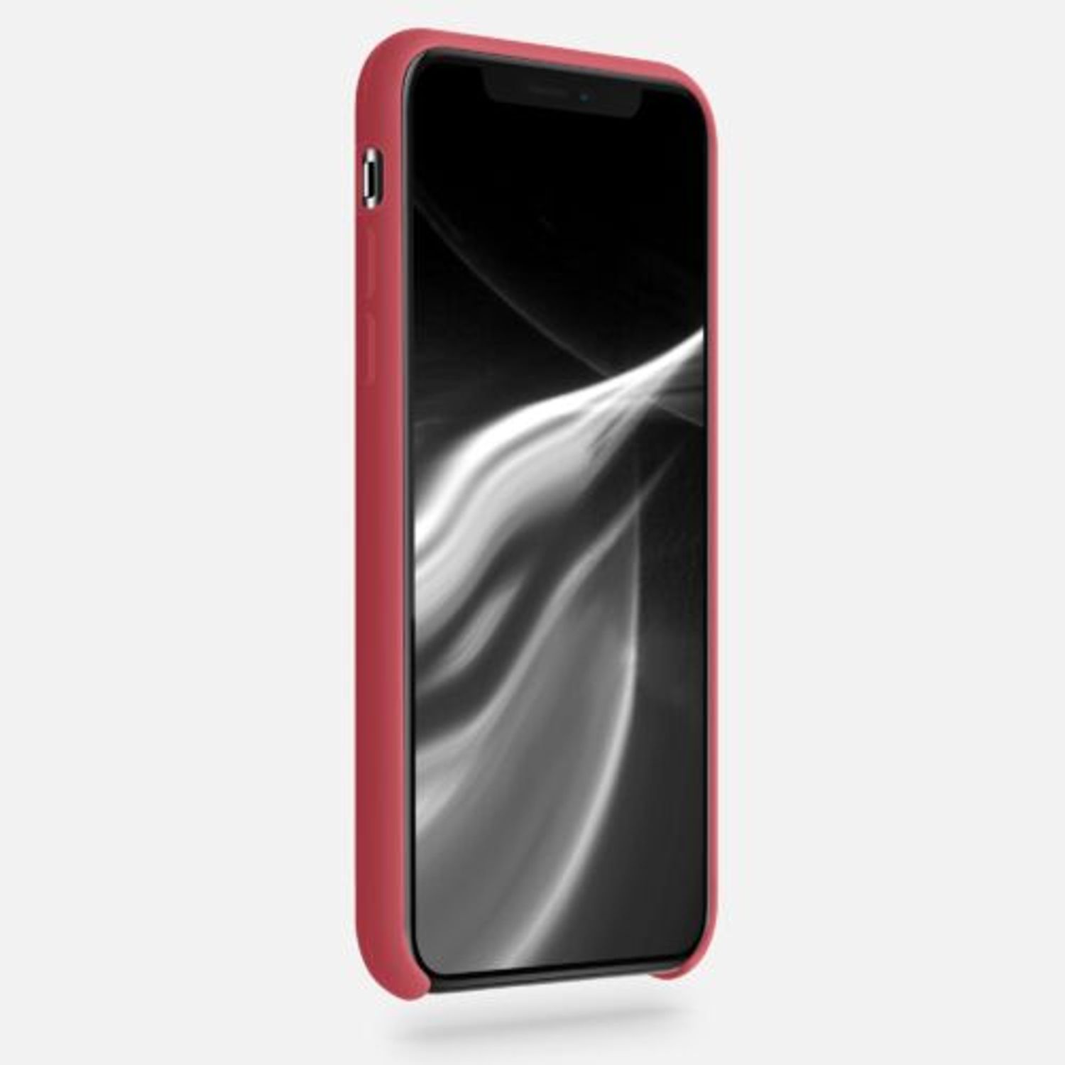 Husa pentru iPhone X/iPhone XS, Silicon, Roz, 46313.219 fotografia produsului View 6 L