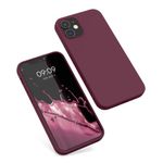 Husa Kwmobile pentru Apple iPhone 12/iPhone 12 Pro, Silicon, Violet, 53938.190 fotografia produsului