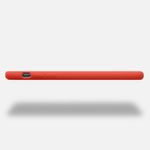 Husa pentru iPhone X/iPhone XS, Silicon, Rosu, 46313.218 fotografia produsului View 4 S
