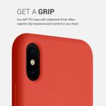 Husa pentru iPhone X/iPhone XS, Silicon, Rosu, 46313.218 fotografia produsului View 5 S