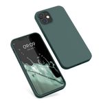 Husa Kwmobile pentru Apple iPhone 12/iPhone 12 Pro, Silicon, Verde, 53938.171 fotografia produsului