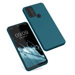 Husa Kwmobile pentru TCL 30 E/30 SE, Silicon, Verde, 57707.78 fotografia produsului