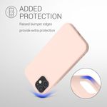 Husa Kwmobile pentru Apple iPhone 12/iPhone 12 Pro, Silicon, Roz, 53938.225 fotografia produsului View 6 S