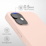Husa Kwmobile pentru Apple iPhone 12/iPhone 12 Pro, Silicon, Roz, 53938.225 fotografia produsului View 3 S
