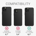 Husa Kwmobile pentru Apple iPhone 12/iPhone 12 Pro, Silicon, Roz, 53938.225 fotografia produsului View 5 S