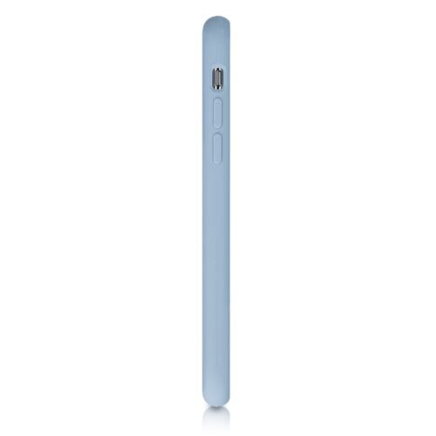 Husa pentru iPhone X/iPhone XS, Silicon, Albastru, 46313.161 fotografia produsului View 5 L