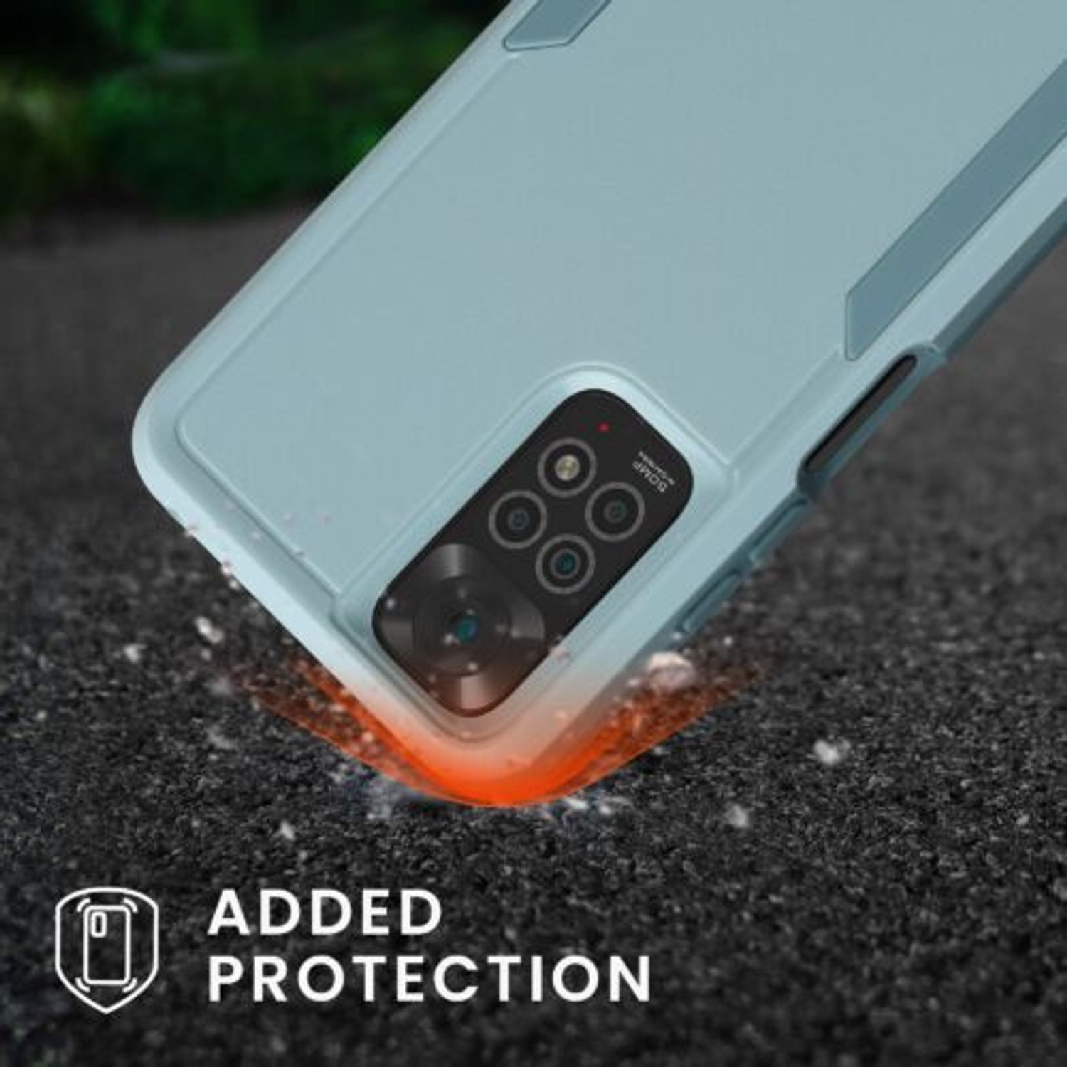 Husa Kwmobile pentru Xiaomi Redmi Note 11/Redmi Note 11s, Silicon, Verde, 59058.71 fotografia produsului View 5 L