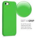 Husa pentru Apple iPhone 5/iPhone 5s/iPhone SE, Silicon, Verde, 42766.159 fotografia produsului View 4 S