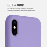 Husa pentru iPhone X/iPhone XS, Silicon, Mov, 46313.222 fotografia produsului View 6 S