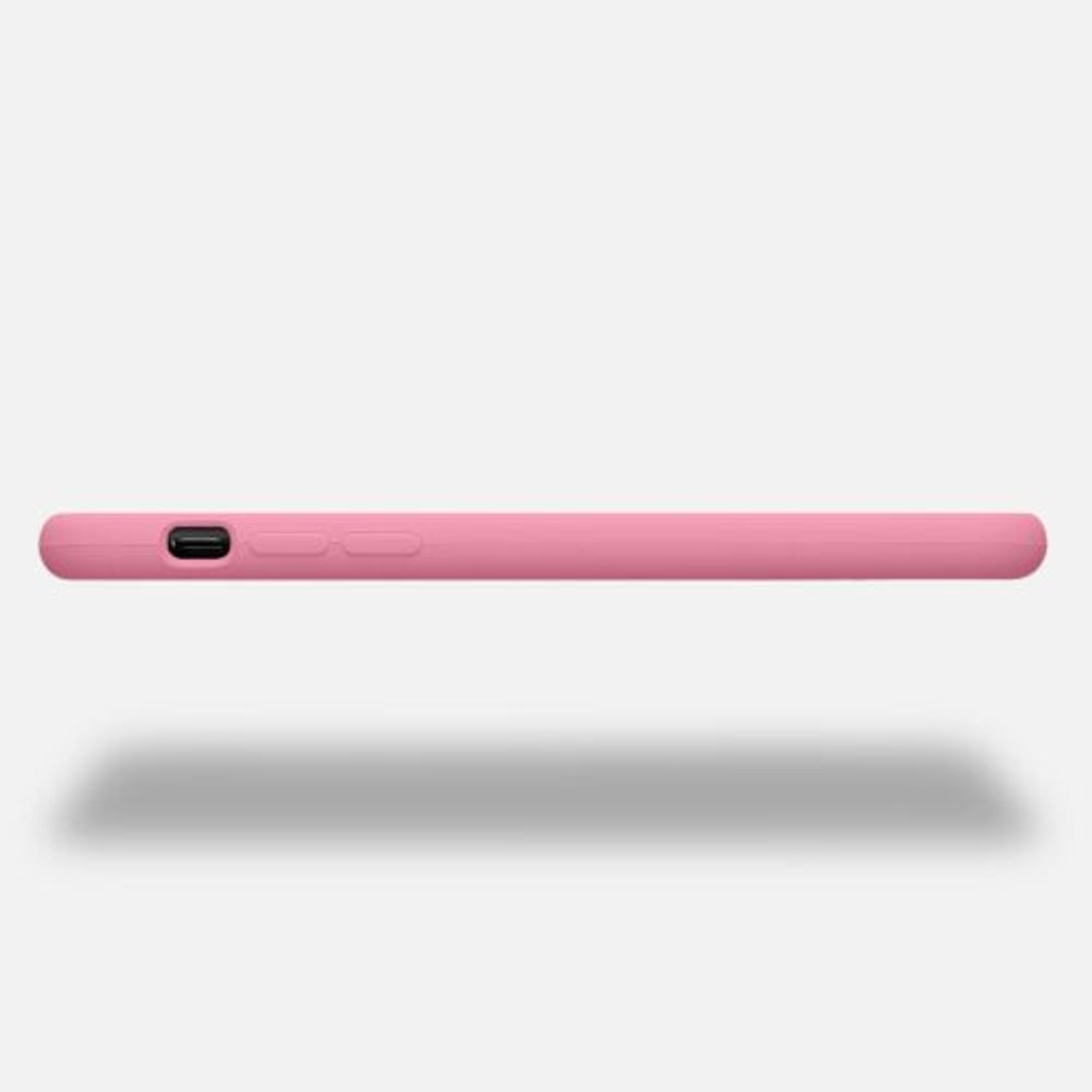 Husa pentru Apple iPhone X/iPhone XS, Silicon, Roz, 42495.212 fotografia produsului View 3 L