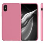 Husa pentru Apple iPhone X/iPhone XS, Silicon, Roz, 42495.212 fotografia produsului View 2 S