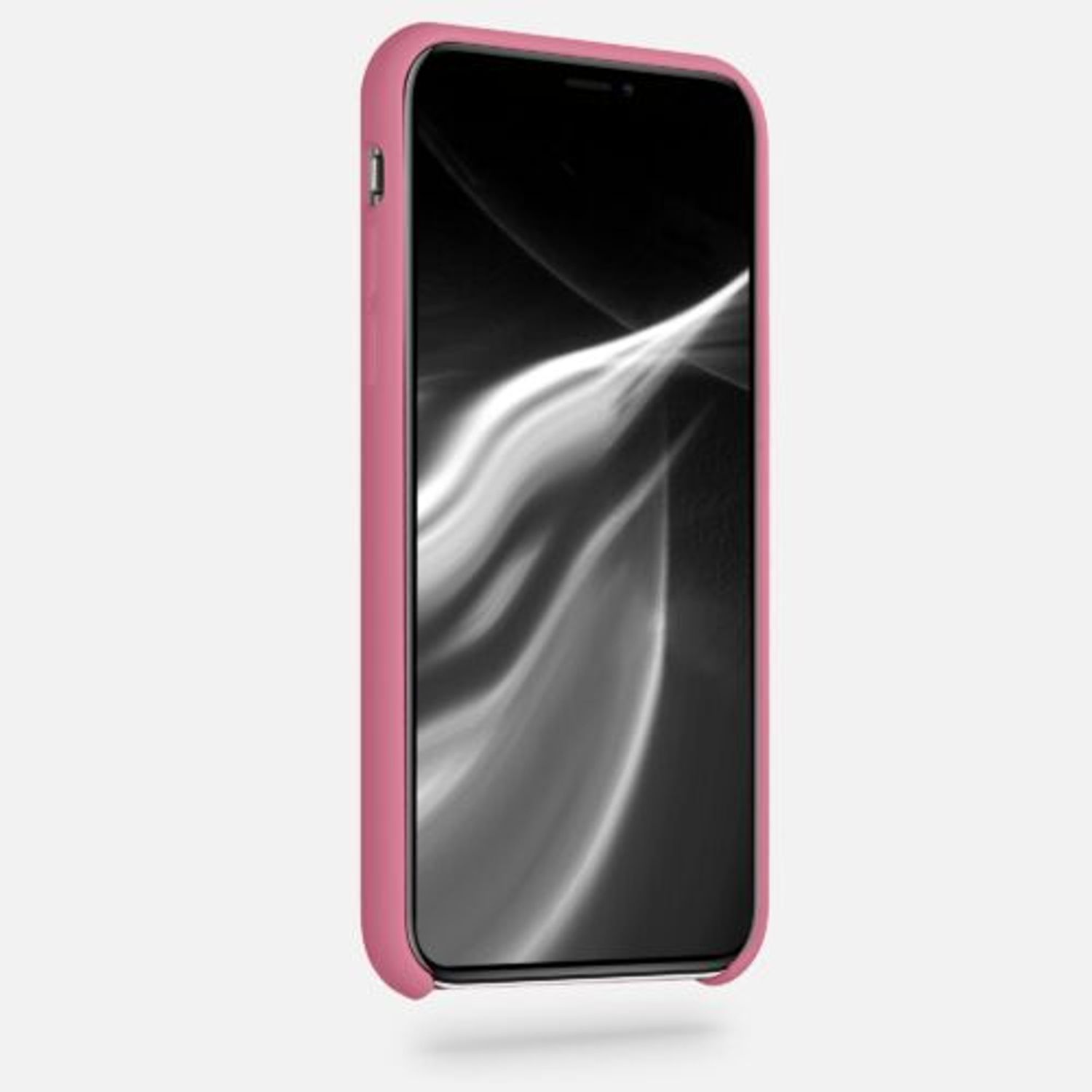 Husa pentru Apple iPhone X/iPhone XS, Silicon, Roz, 42495.212 fotografia produsului View 6 L