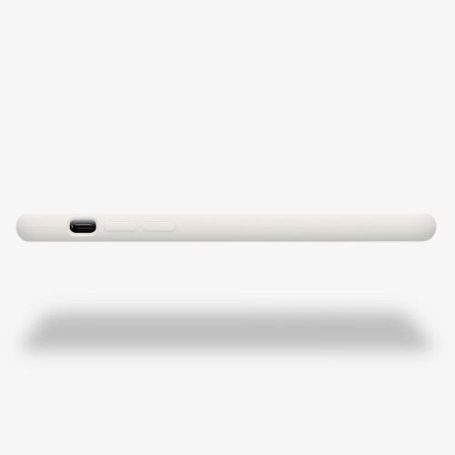 Husa pentru Apple iPhone X/iPhone XS, Silicon, Crem, 42495.16 fotografia produsului View 5 L