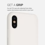 Husa pentru Apple iPhone X/iPhone XS, Silicon, Crem, 42495.16 fotografia produsului View 4 S