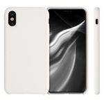 Husa pentru Apple iPhone X/iPhone XS, Silicon, Crem, 42495.16 fotografia produsului View 2 S
