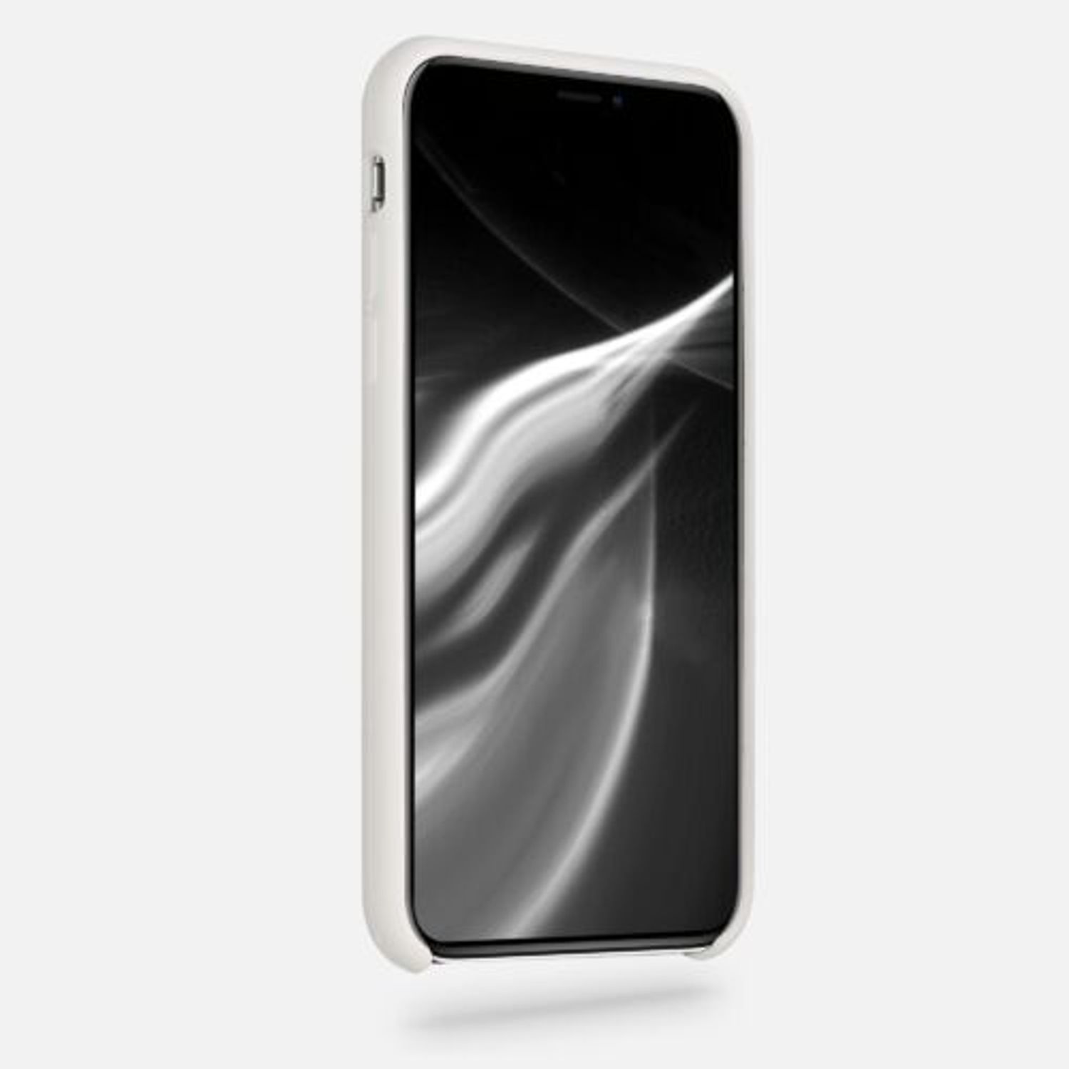 Husa pentru Apple iPhone X/iPhone XS, Silicon, Crem, 42495.16 fotografia produsului View 3 L