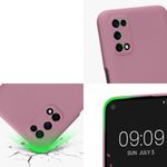 Husa Kwmobile pentru Realme 7 5G, Silicon, Violet, 57580.167 fotografia produsului View 7 S