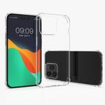 Husa Kwmobile pentru Apple iPhone 14 Pro, Silicon, Transparent, 59130.03 fotografia produsului View 3 S