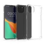 Husa Kwmobile pentru Apple iPhone 14 Plus, Silicon, Transparent, 59129.03 fotografia produsului