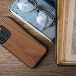 Husa Kwmobile pentru Apple iPhone 14 Pro Max, Lemn, Maro, 59123.18 fotografia produsului View 3 S