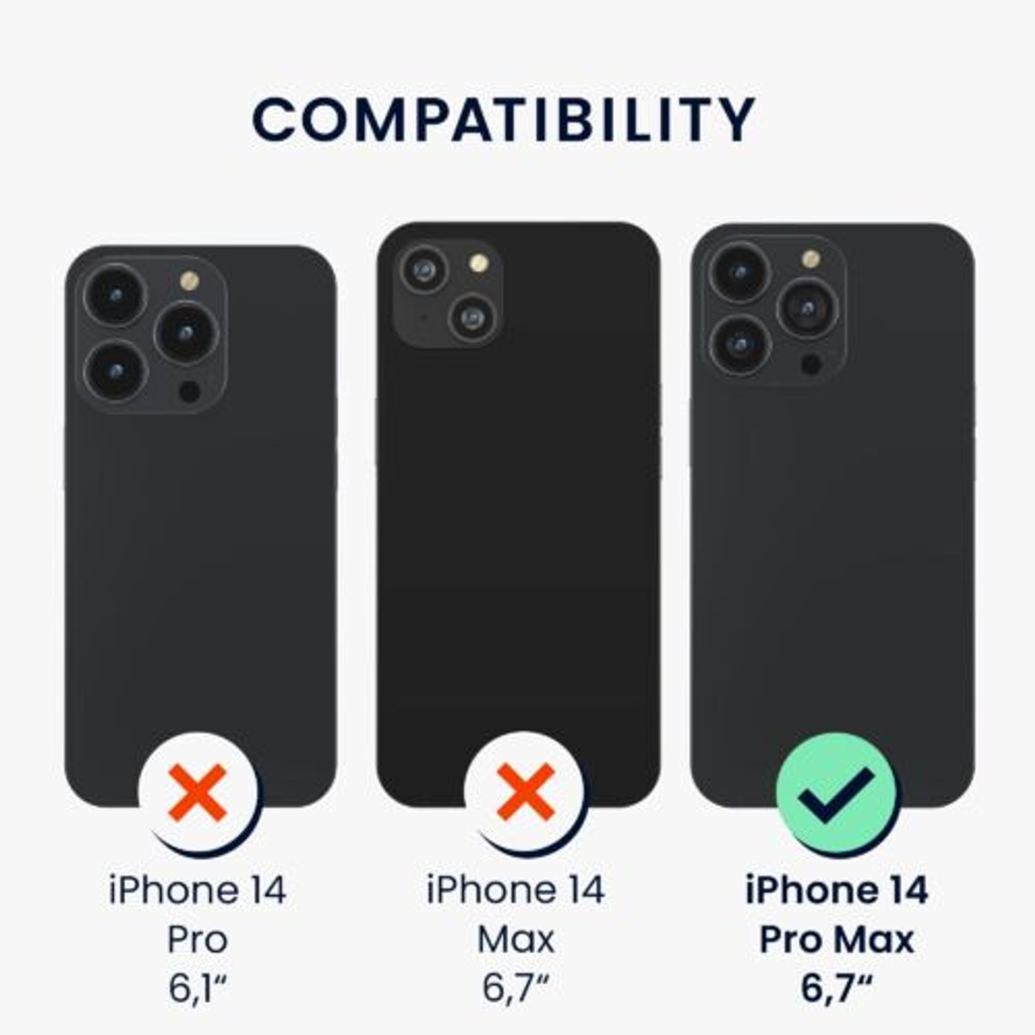 Husa Kwmobile pentru Apple iPhone 14 Pro Max, Lemn, Maro, 59123.18 fotografia produsului View 4 L