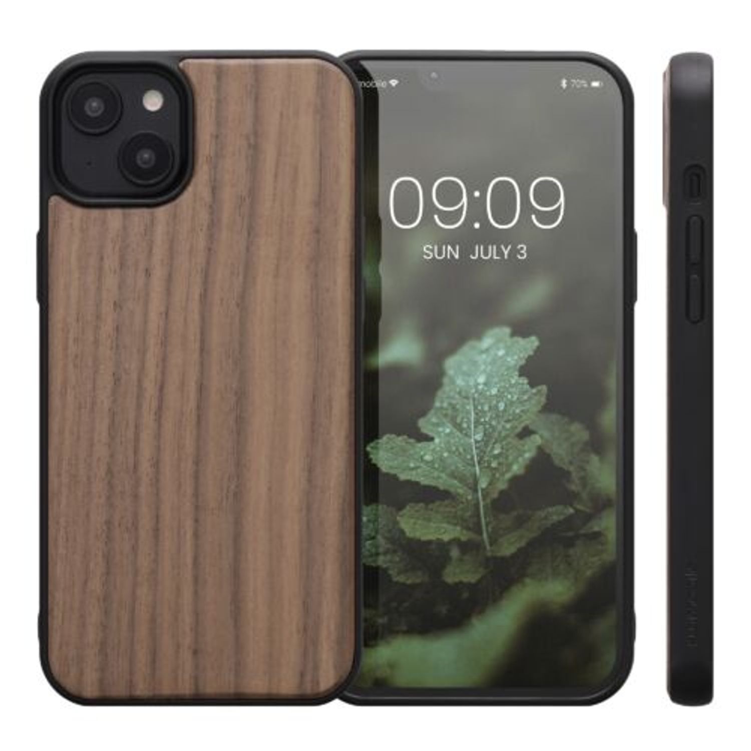 Husa Kwmobile pentru Apple iPhone 14 Plus, Lemn, Maro, 59121.18 fotografia produsului