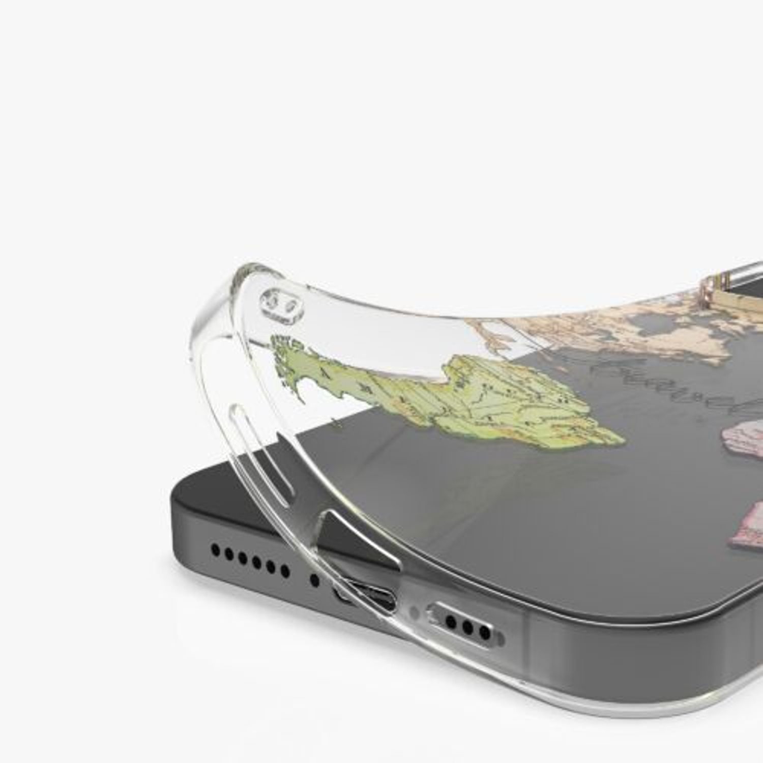 Husa Kwmobile pentru Apple iPhone 14, Silicon, Multicolor, 59136.01 fotografia produsului View 8 L