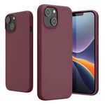 Husa Kwmobile pentru Apple iPhone 14, Silicon, Violet, 59079.209 fotografia produsului