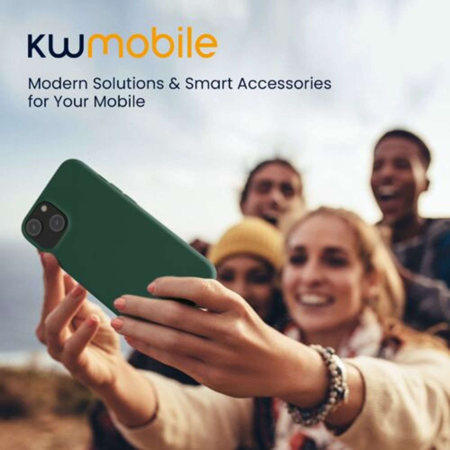 Husa Kwmobile pentru Apple iPhone 14, Silicon, Verde, 59079.166 fotografia produsului View 9 L