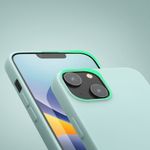 Husa Kwmobile pentru Apple iPhone 14, Silicon, Verde, 59079.200 fotografia produsului View 12 S