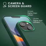 Husa Kwmobile pentru Apple iPhone 14, Silicon, Verde, 59079.166 fotografia produsului View 8 S