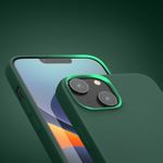 Husa Kwmobile pentru Apple iPhone 14, Silicon, Verde, 59079.166 fotografia produsului View 3 S