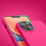 Husa Kwmobile pentru Apple iPhone 14, Silicon, Roz, 59079.77 fotografia produsului View 12 S