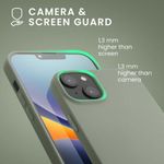 Husa Kwmobile pentru Apple iPhone 14 Plus, Silicon, Verde, 59076.172 fotografia produsului View 2 S
