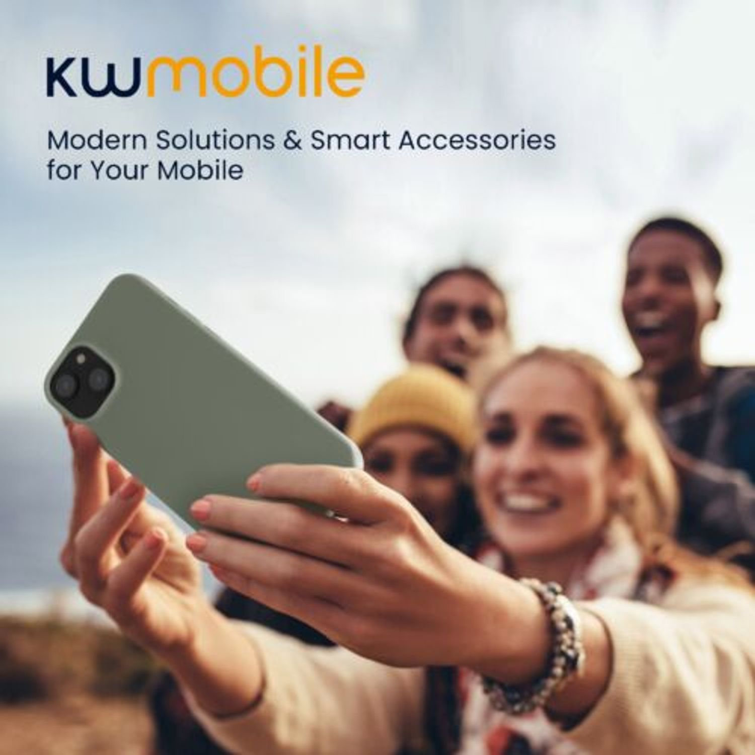 Husa Kwmobile pentru Apple iPhone 14 Plus, Silicon, Verde, 59076.172 fotografia produsului View 3 L