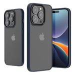 Husa Kwmobile pentru Apple iPhone 14 Pro Max, Silicon, Albastru/Transparent, 59092.17 fotografia produsului